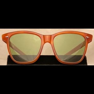 Cult Eyewear Brookline Honey Amber Tort Sunglasses
